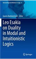 Leo Esakia on Duality in Modal and Intuitionistic Logics