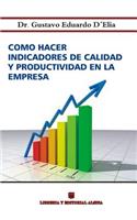 Como Hacer Indicadores de Calidad y Productividad en la Empresa