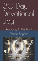 30 Day Devotional Joy