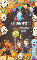 halloween coloring book: Kids Halloween Book Children Coloring book for Kids, Boys, Girls and Toddlers Ages 2-4, 4-8