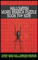 Halloween Word Search Puzzle Book For Kids