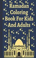 Ramadan Coloring Book For Kids And Adults