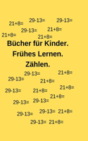 Bücher für Kinder. Frühes Lernen. Zählen.