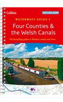 Collins Nicholson Waterways Guides - Four Counties & the Welsh Canals [New Edition]