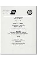 Light List: Great Lakes, Great Lakes and the St. Lawrence River Above the St. Regis River 2014