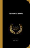 Lesen Und Reden