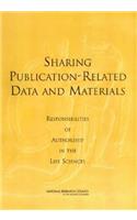 Sharing Publication-Related Data and Materials