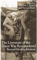 Literature of the Great War Reconsidered
