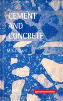 Cement and Concrete (Special Indian Edition/ Reprint Year- 2020)