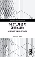 Syllabus as Curriculum
