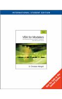 VBA for Modelers: With VBA Program CD-ROM: Developing Decision Support Systems Using Microsoft Excel