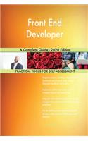 Front End Developer A Complete Guide - 2020 Edition