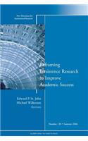 Reframing Persistence Research to Improve Academic Success