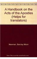 A Handbook on the Acts of the Apostles