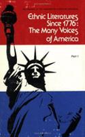 Ethnic Literatures Since 1776