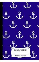 Boat Captain Writing Journal