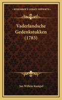 Vaderlandsche Gedenkstukken (1783)