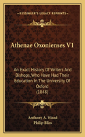 Athenae Oxonienses V1