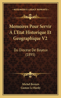 Memoires Pour Servir A L'Etat Historique Et Geographique V2