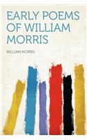 Early Poems of William Morris