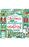 Christmas Pocket Doodling and Colouring book
