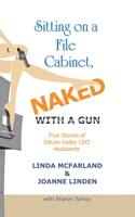 Sitting on a File Cabinet, Naked, with a Gun