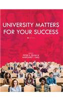 University Matters for Your Success