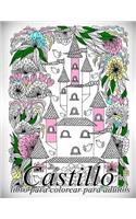 Castillo: libro para colorear para adultos