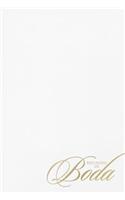 Rvr 1960 Biblia Recuerdo de Boda, Blanco/Dorado Simil Piel