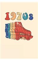 1970s Roller Skates Notebook