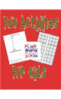 Fun Activities For Kids: 3 Different Activities. Hangman, Tic Tac Toe and Sudoku.