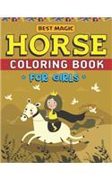 Best Magic Horse Coloring Book For Girls