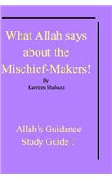 What Allah says about the Mischief-Makers!