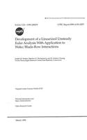 Development of a Linearized Unsteady Euler Analysis with Application to Wake/Blade-Row Interactions