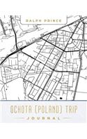 Ochota (Poland) Trip Journal: Lined Travel Journal/Diary/Notebook with Ochota (Poland) Map Cover Art