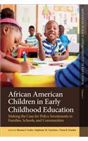 African American Children in Early Childhood Education