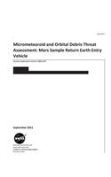 Micrometeoroid and Orbital Debris Threat Assessment
