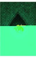Monogram Taurus Notebook: Blank Journal Diary Memoir Log Logue(79 Monogram Chartreuse 150 Lined)
