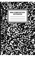 Mini Composition Notebook