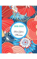2018 - 2022 Zinnia Five Year Planner