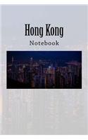 Hong Kong: Notebook, 150 lined pages, softcover, 6 x 9