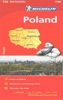 Poland - Michelin National Map 720