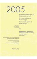 Schweizer Jahrbuch Fuer Musikwissenschaft- Annales Suisses de Musicologie- Annuario Svizzero Di Musicologia