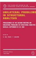 Unilateral Problems in Structural Analysis