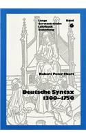 Historische Syntax Des Deutschen II: - 1300-1750