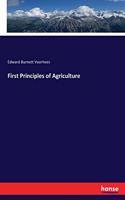 First Principles of Agriculture