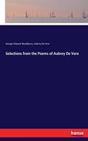 Selections from the Poems of Aubrey De Vere