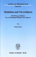 Mediation Und Vorverfahren