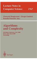 Algorithms and Complexity