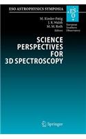 Science Perspectives for 3D Spectroscopy